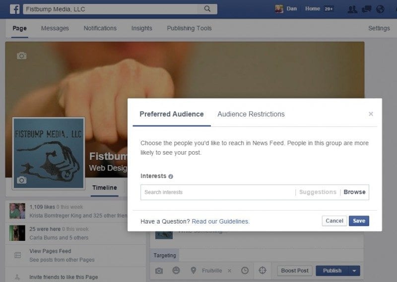 facebook audience optimization 
