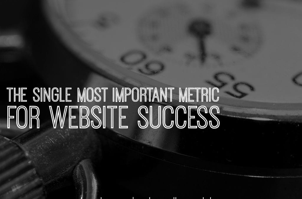 the single most important metric for website success