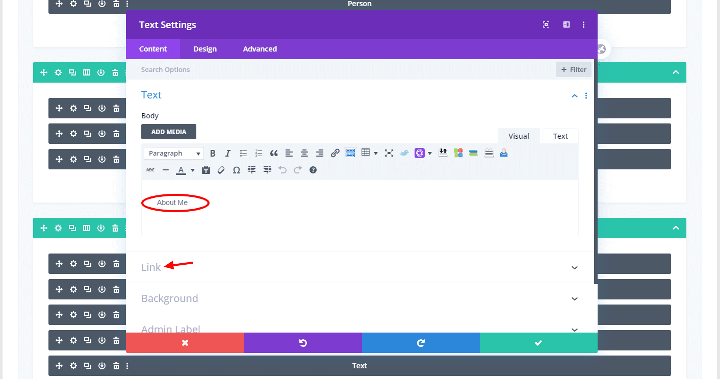 linktree, linktree divi template
